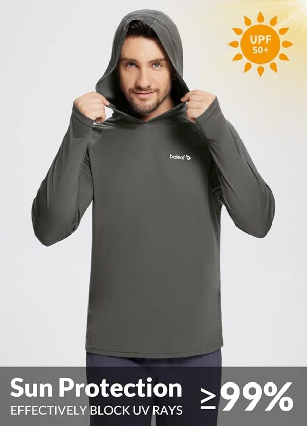 Men's Sun Protection Hoodie - Image 2