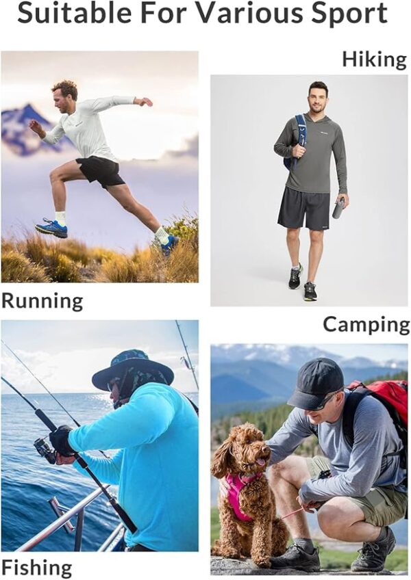 Men's Sun Protection Hoodie - Image 3