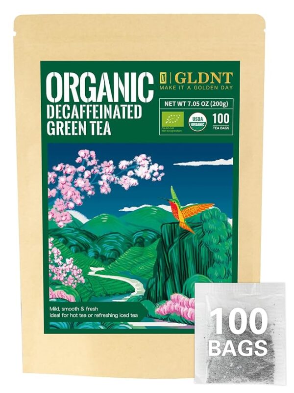 Organic Decaf Green Tea Bags