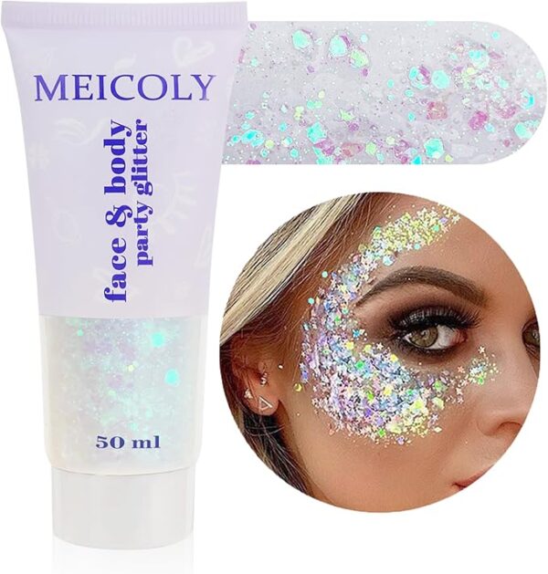 White Body Glitter