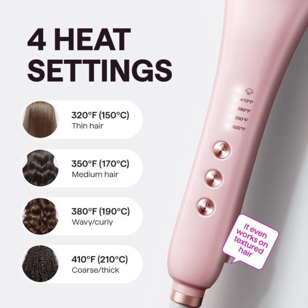 Steam Hair Straightener Brush - Image 4