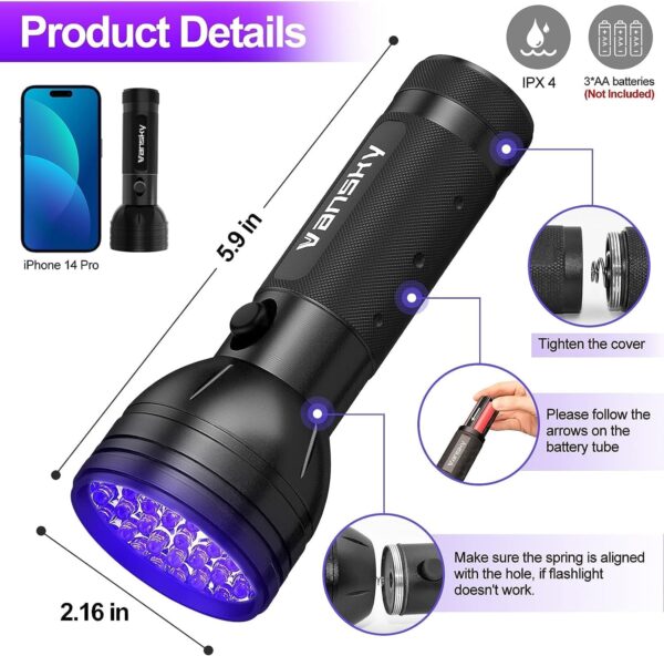 Vansky UV Flashlight - Image 2