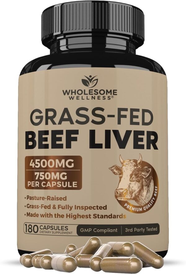 Grass Fed Beef Liver Capsules