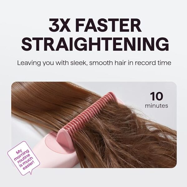 Steam Hair Straightener Brush - Image 3