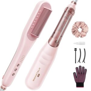 Steam Hair Straightener Brush