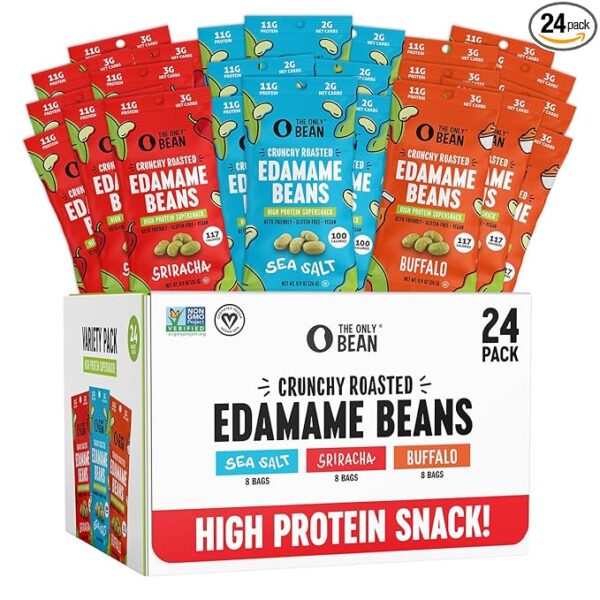 Crunchy Roasted Edamame