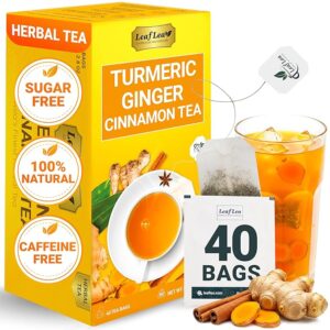 Turmeric Ginger Cinnamon Tea Bags